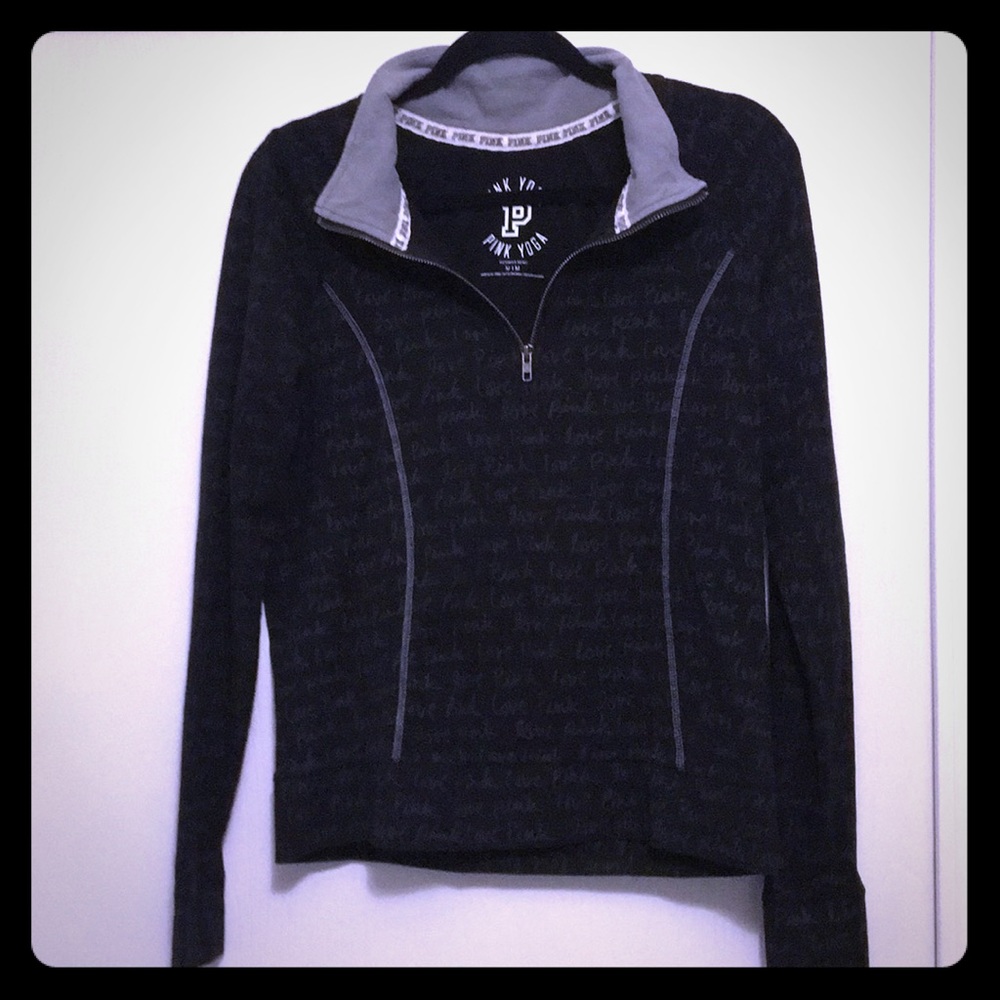 VS PINK Yoga Half-Zip